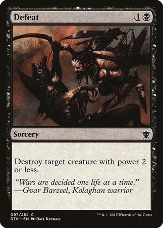 Defeat [Dragons of Tarkir] | Fandemonia Ltd