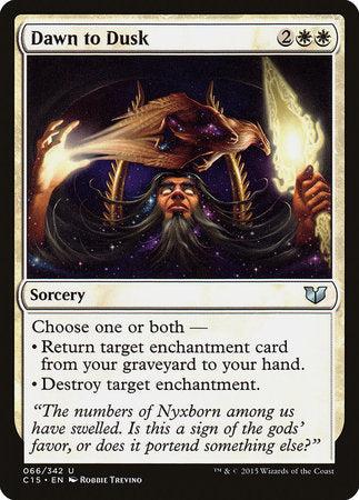 Dawn to Dusk [Commander 2015] | Fandemonia Ltd