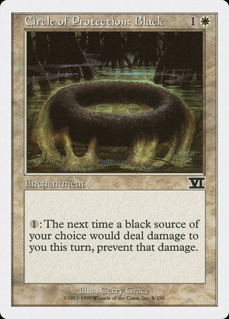 Circle of Protection: Black [Classic Sixth Edition] | Fandemonia Ltd