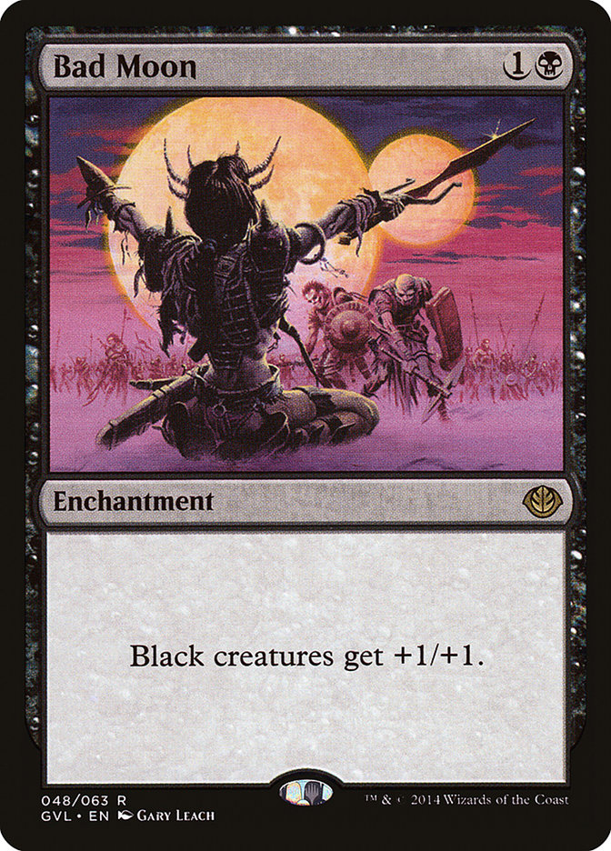 Bad Moon (Garruk vs. Liliana) [Duel Decks Anthology] | Fandemonia Ltd