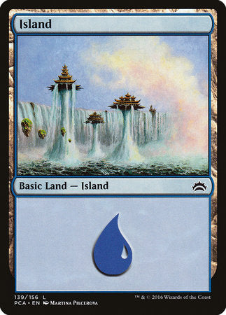 Island (139) [Planechase Anthology] | Fandemonia Ltd