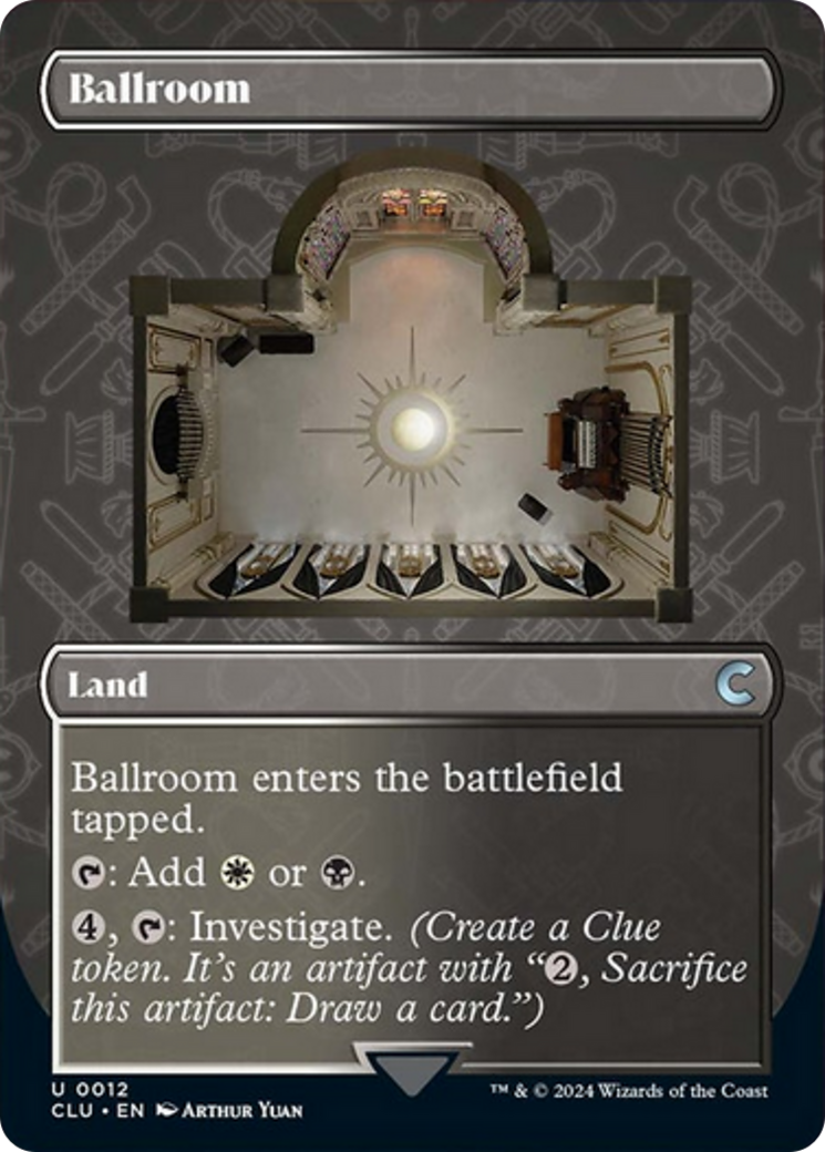 Ballroom (Borderless) [Ravnica: Clue Edition] | Fandemonia Ltd