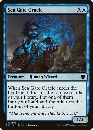 Sea Gate Oracle [Commander 2017] | Fandemonia Ltd