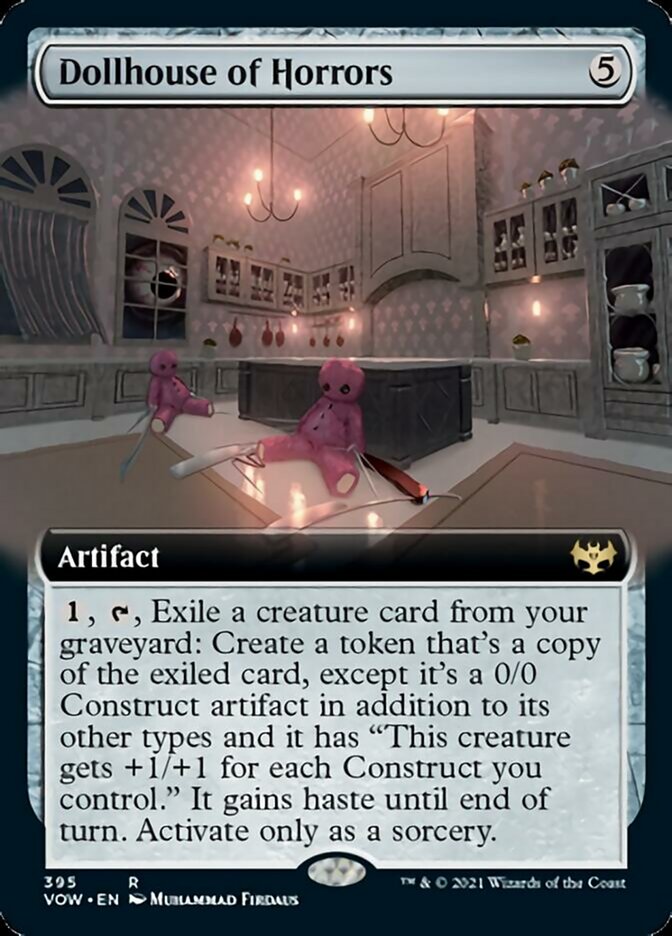 Dollhouse of Horrors (Extended) [Innistrad: Crimson Vow] | Fandemonia Ltd