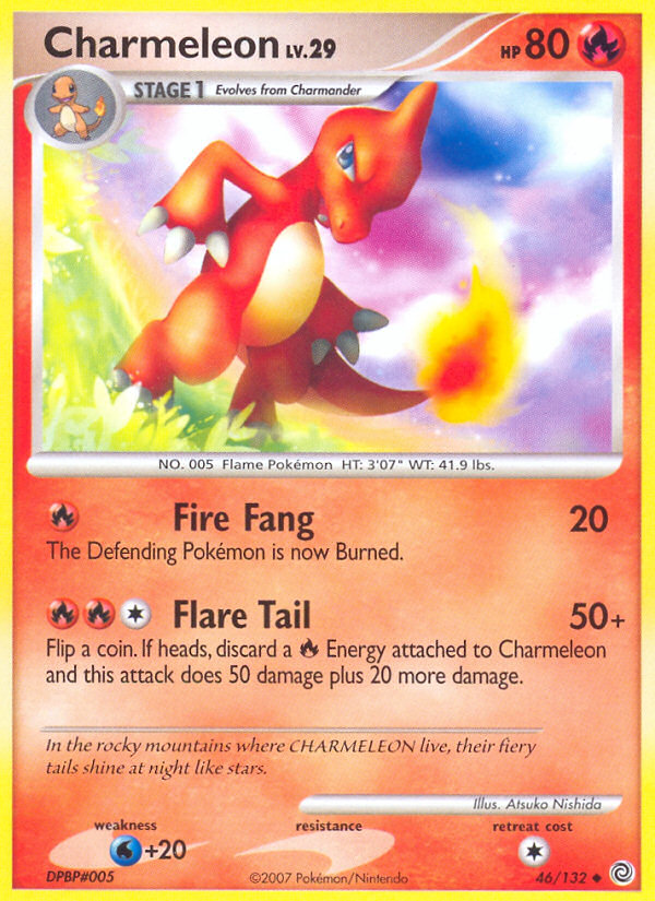 Charmeleon (46/132) [Diamond & Pearl: Secret Wonders] | Fandemonia Ltd