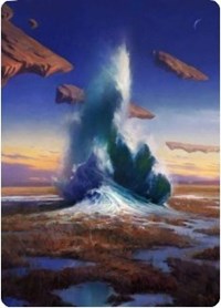 Flooded Strand Art Card [Zendikar Rising Art Series] | Fandemonia Ltd