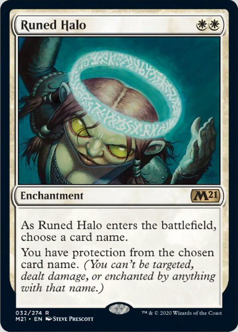 Runed Halo [Core Set 2021] | Fandemonia Ltd
