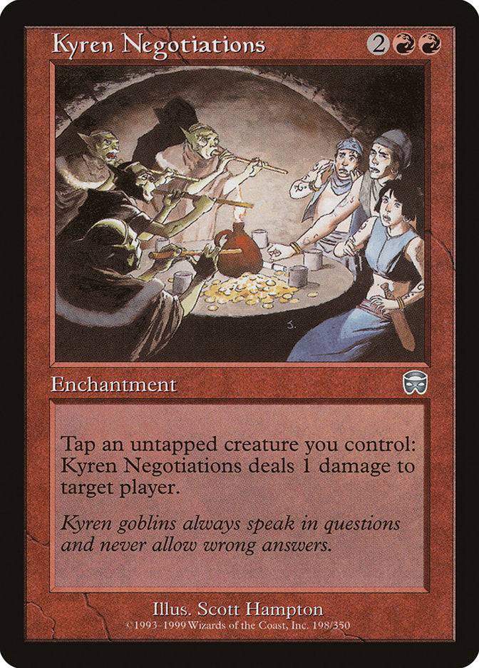 Kyren Negotiations [Mercadian Masques] | Fandemonia Ltd