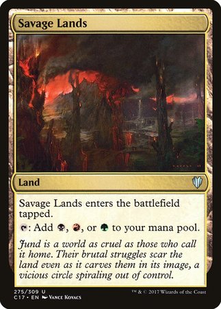 Savage Lands [Commander 2017] | Fandemonia Ltd