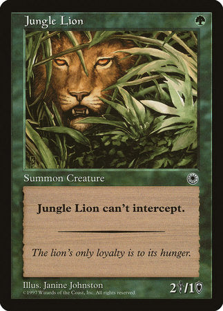 Jungle Lion [Portal] | Fandemonia Ltd