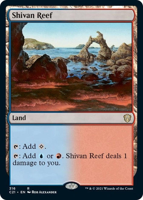 Shivan Reef [Commander 2021] | Fandemonia Ltd