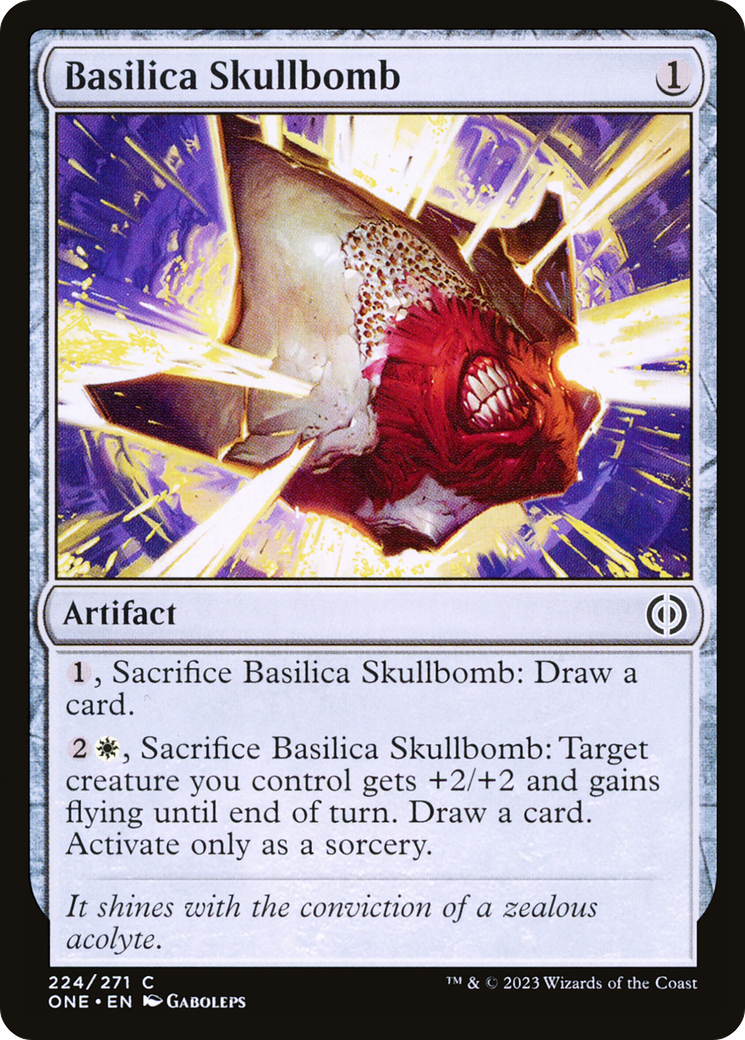 Basilica Skullbomb [Phyrexia: All Will Be One] | Fandemonia Ltd