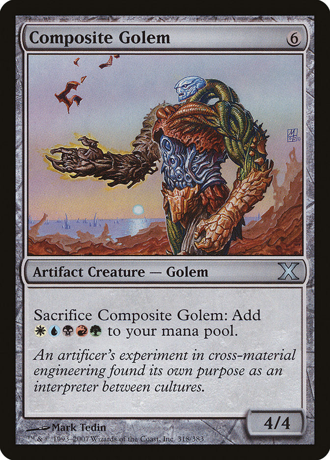 Composite Golem [Tenth Edition] | Fandemonia Ltd