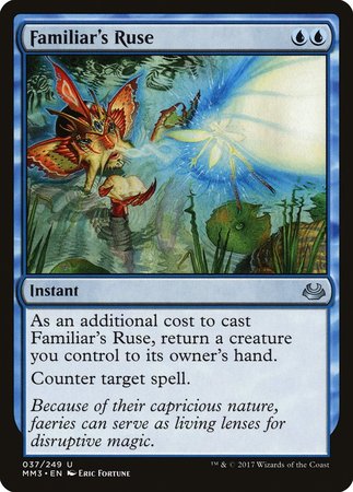Familiar's Ruse [Modern Masters 2017] | Fandemonia Ltd