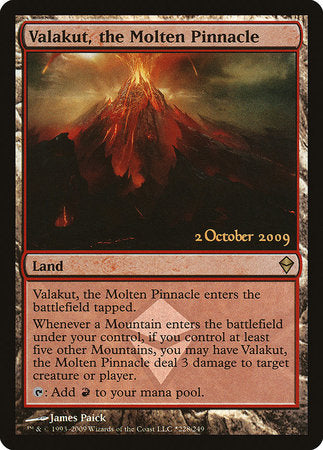 Valakut, the Molten Pinnacle [Zendikar Promos] | Fandemonia Ltd
