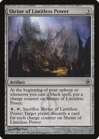 Shrine of Limitless Power [New Phyrexia] | Fandemonia Ltd