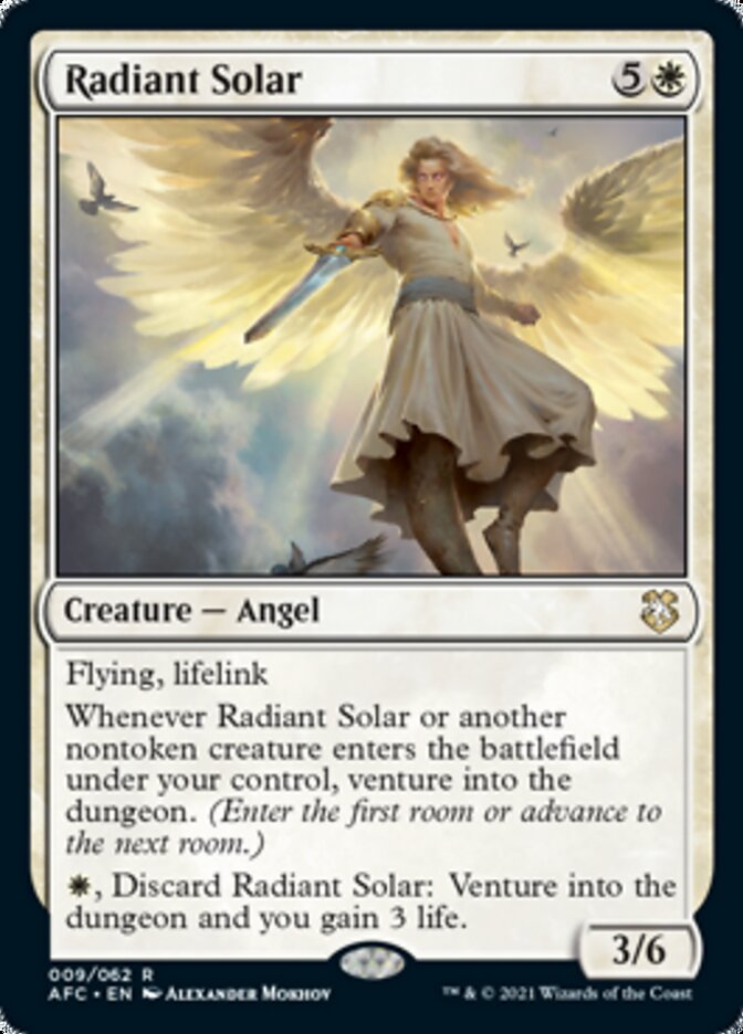 Radiant Solar [Dungeons & Dragons: Adventures in the Forgotten Realms Commander] | Fandemonia Ltd