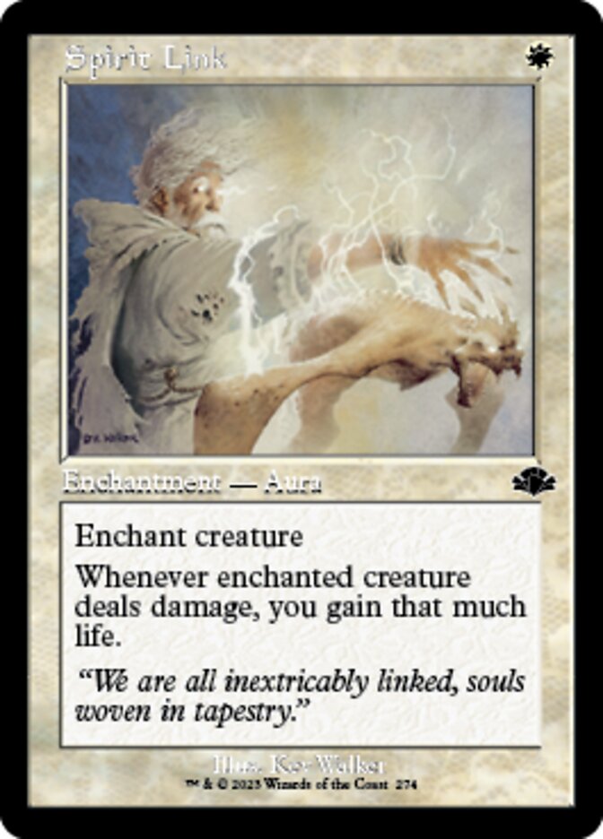 Spirit Link (Retro) [Dominaria Remastered] | Fandemonia Ltd