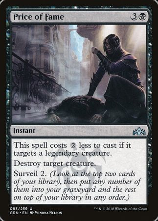 Price of Fame [Guilds of Ravnica] | Fandemonia Ltd