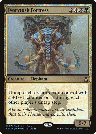 Ivorytusk Fortress [Khans of Tarkir Promos] | Fandemonia Ltd