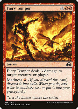 Fiery Temper [Shadows over Innistrad] | Fandemonia Ltd