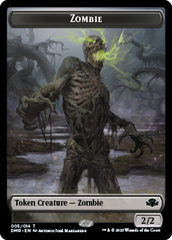 Zombie // Griffin Double-Sided Token [Dominaria Remastered Tokens] | Fandemonia Ltd