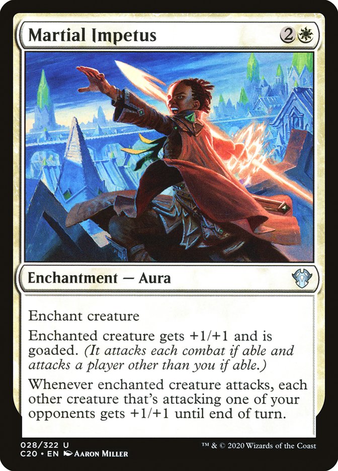 Martial Impetus [Commander 2020] | Fandemonia Ltd
