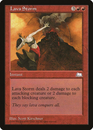 Lava Storm [Weatherlight] | Fandemonia Ltd