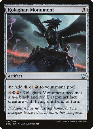 Kolaghan Monument [Dragons of Tarkir] | Fandemonia Ltd