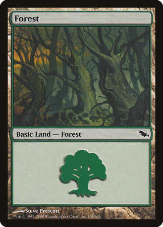 Forest (301) [Shadowmoor] | Fandemonia Ltd
