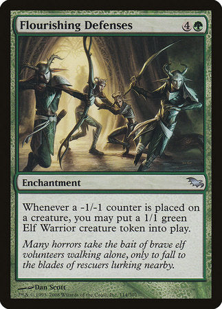 Flourishing Defenses [Shadowmoor] | Fandemonia Ltd