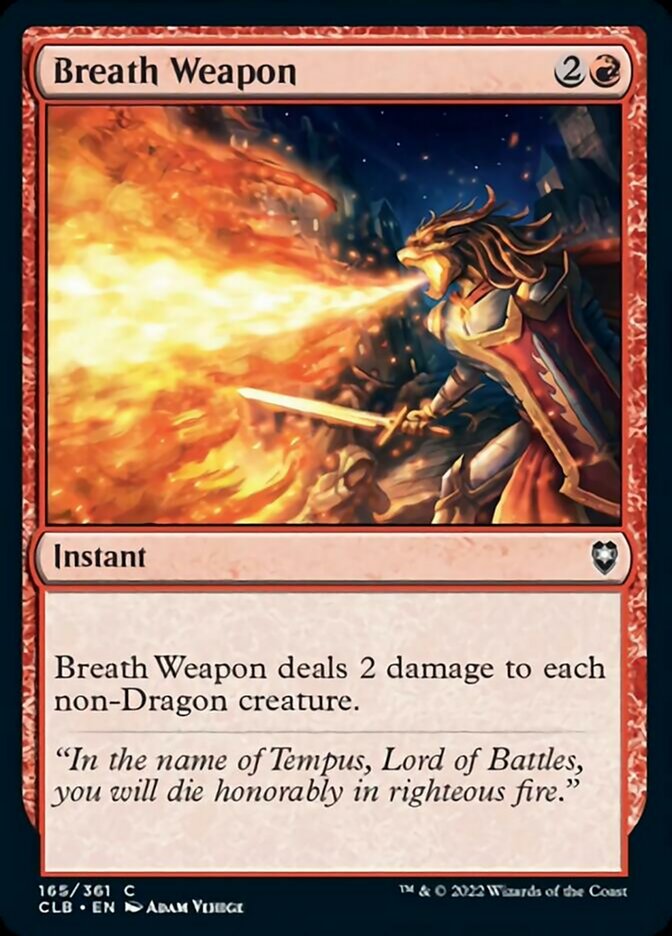 Breath Weapon [Commander Legends: Battle for Baldur's Gate] | Fandemonia Ltd