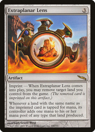 Extraplanar Lens [Mirrodin] | Fandemonia Ltd