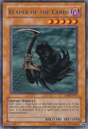 Reaper of the Cards [LOB-EN071] Rare | Fandemonia Ltd