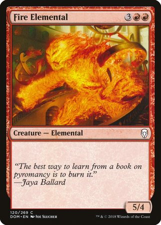 Fire Elemental [Dominaria] | Fandemonia Ltd