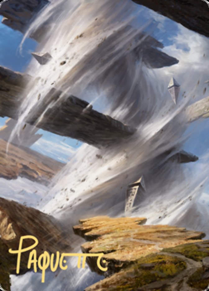 Plains 2 Art Card (Gold-Stamped Signature) [Zendikar Rising Art Series] | Fandemonia Ltd