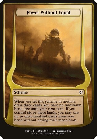 Power Without Equal (Archenemy: Nicol Bolas) [Archenemy: Nicol Bolas Schemes] | Fandemonia Ltd