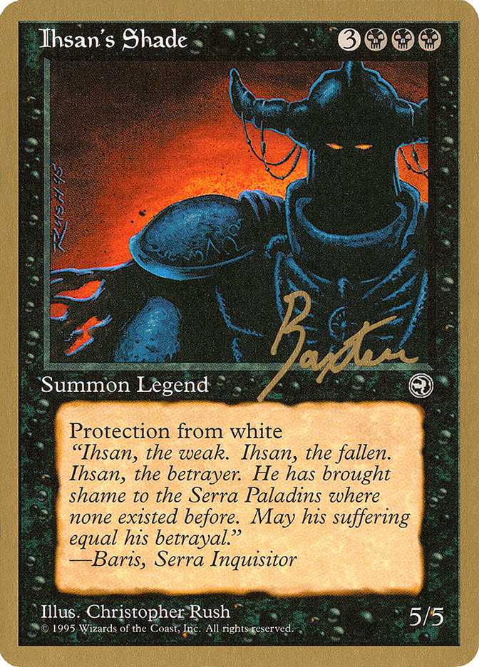 Ihsan's Shade (George Baxter) [Pro Tour Collector Set] | Fandemonia Ltd