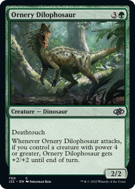 Ornery Dilophosaur [Jumpstart 2022] | Fandemonia Ltd