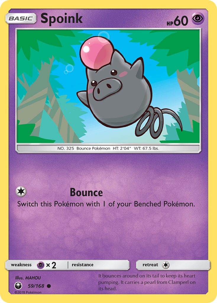 Spoink (59/168) [Sun & Moon: Celestial Storm] | Fandemonia Ltd