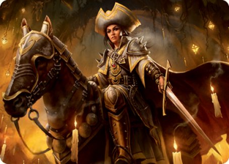 Seasoned Cathar Art Card [Innistrad: Midnight Hunt Art Series] | Fandemonia Ltd