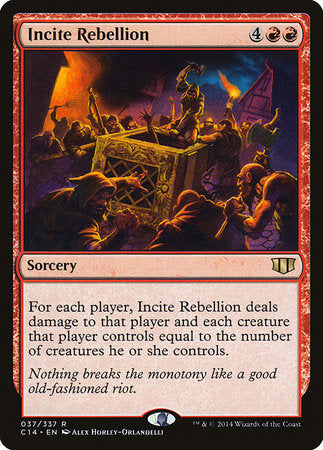 Incite Rebellion [Commander 2014] | Fandemonia Ltd