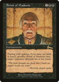 Brink of Madness [Urza's Legacy] | Fandemonia Ltd