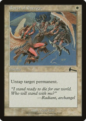 Burst of Energy [Urza's Legacy] | Fandemonia Ltd
