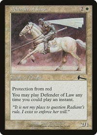 Defender of Law [Urza's Legacy] | Fandemonia Ltd