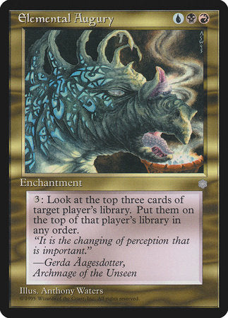 Elemental Augury [Ice Age] | Fandemonia Ltd