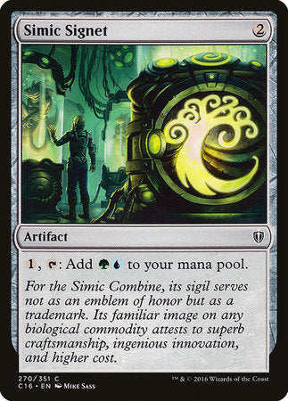 Simic Signet [Commander 2016] | Fandemonia Ltd