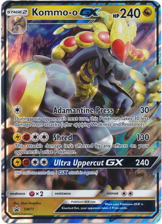 Kommo-o GX (SM71) (Jumbo Card) [Sun & Moon: Black Star Promos] | Fandemonia Ltd