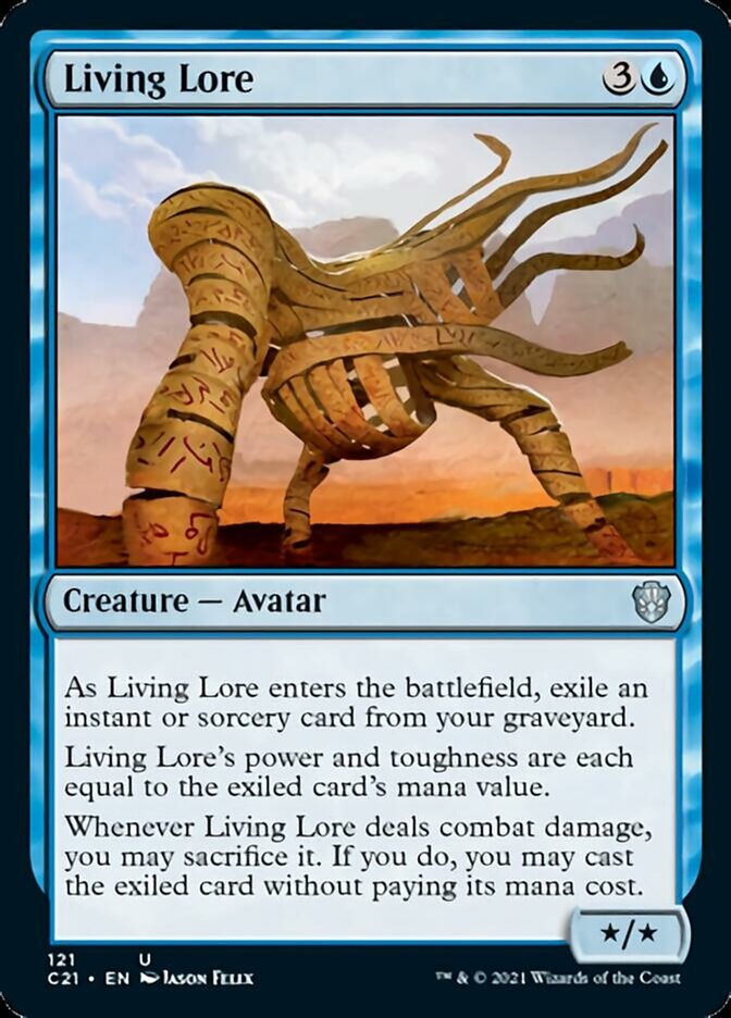 Living Lore [Commander 2021] | Fandemonia Ltd