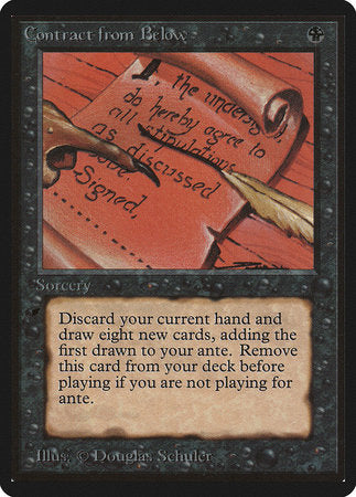 Contract from Below [Limited Edition Beta] | Fandemonia Ltd